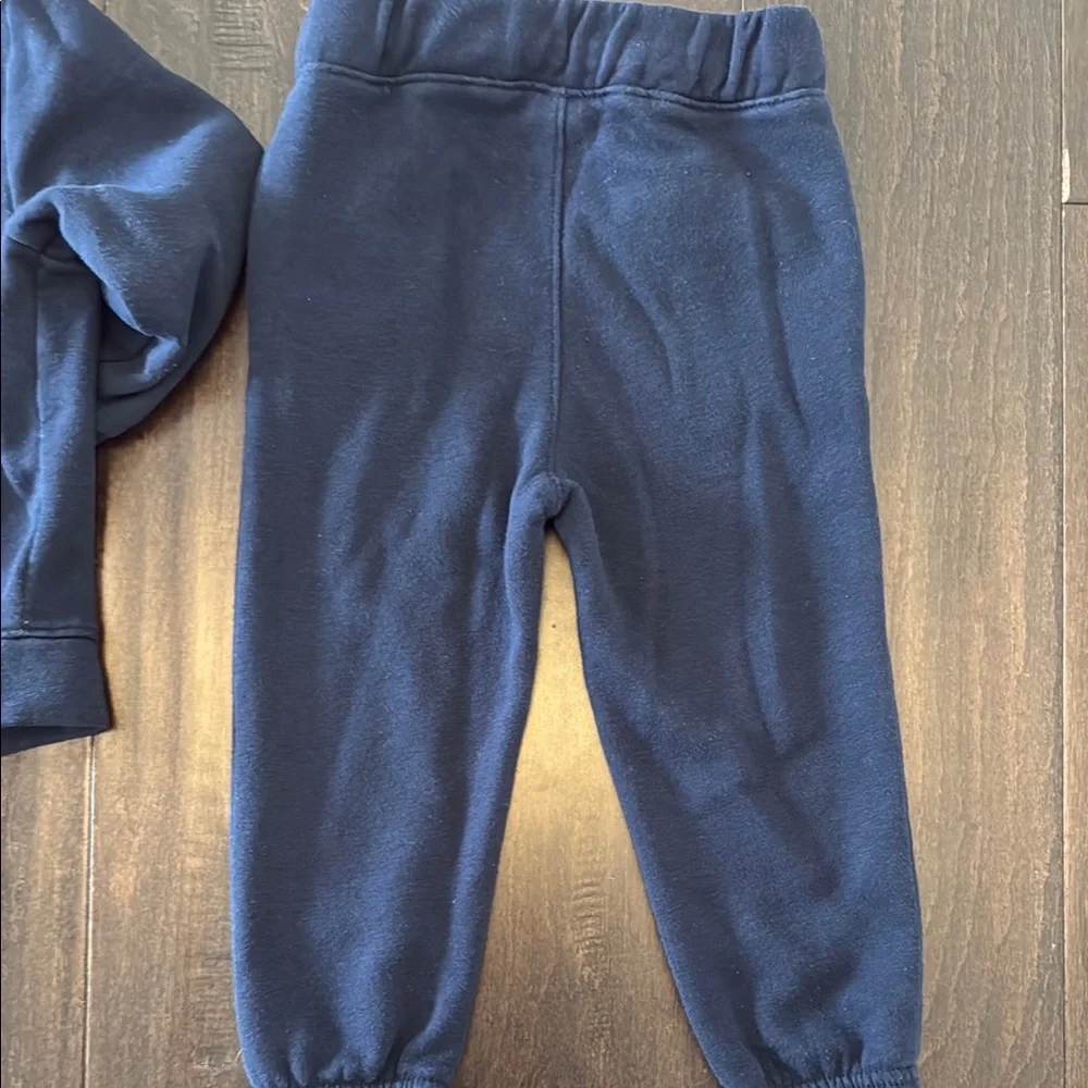 Adorable Old Navy Blue Dino Head Hoodie and Joggers with Elastic Waistband!